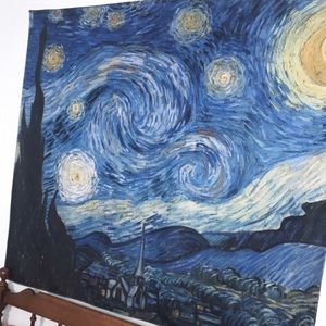 Starry night tapestry